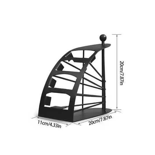 Support Télécommandes Design – Organisateur Original en Forme d’Escalier