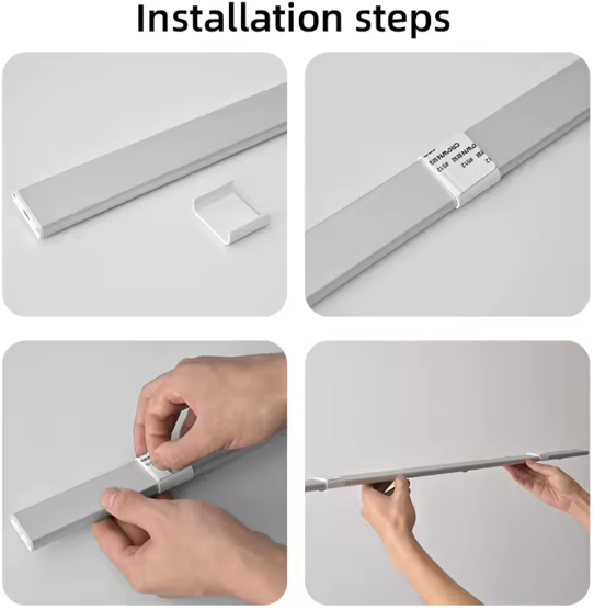 Lampe LED Rechargeable avec Capteur de Mouvement – 40 cm