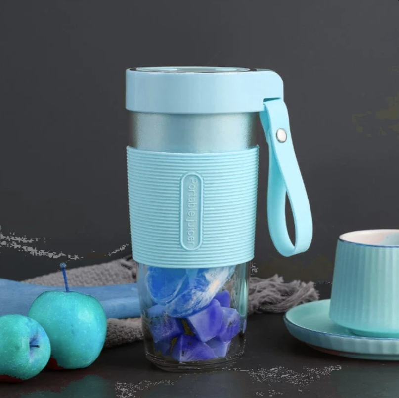 Blender Portable USB Rechargeable – Mixeur Nomade Smoothie & Jus Frais – 3 Couleurs