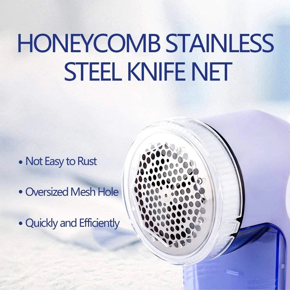 Rasoir Anti-Bouloche Électrique – Éliminateur de Peluches pour Vêtements, Canapés et Tissus