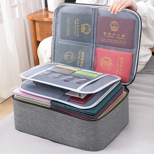 Organisateur de Documents & Passeports avec Code