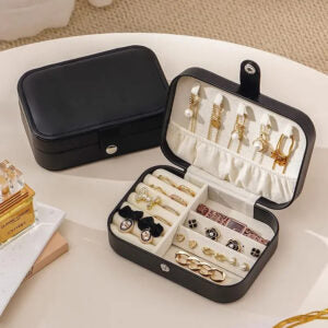 Boîte à Bijoux de Voyage – Compacte & Élégante