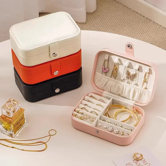 Boîte à Bijoux de Voyage – Compacte & Élégante
