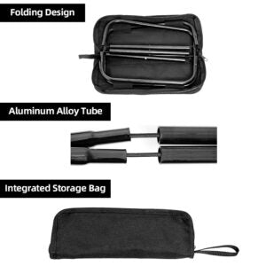 Tabouret pliant de camping ultra-compact – Léger, solide & transportable
