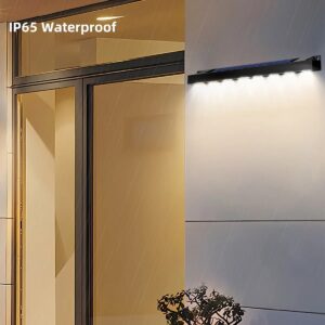 Applique murale solaire LED extérieure – Éclairage élégant et durable pour jardin, balcon et escalier