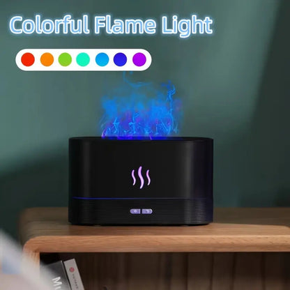 Diffuseur d’Huiles Essentielles Effet Flamme – Ambiance Relaxante & Aromathérapie