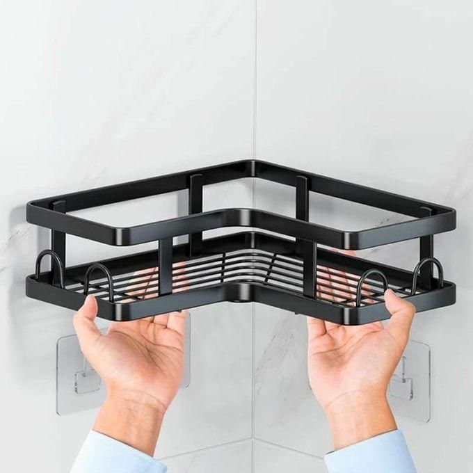 Étagère de Douche – Rangement Élégant Sans Perçage