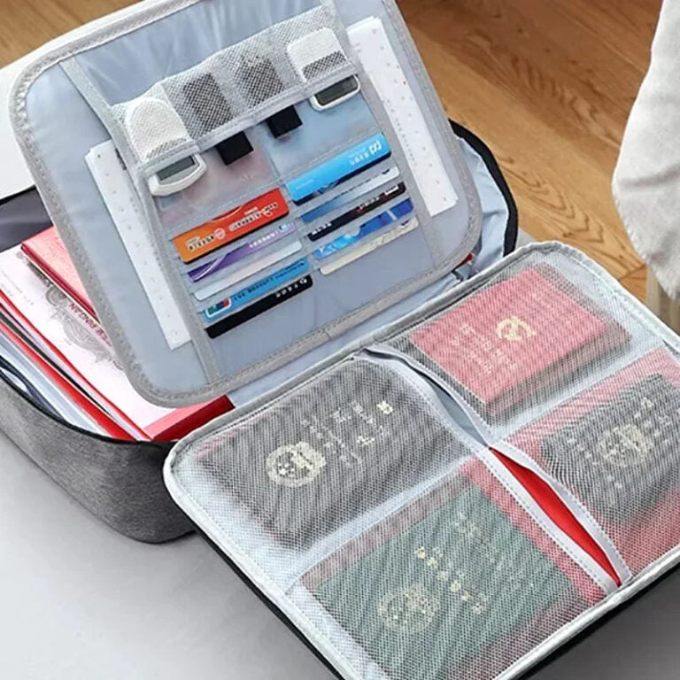 Organisateur de Documents & Passeports avec Code