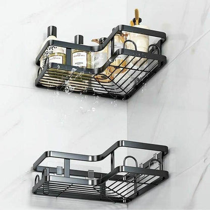 Étagère de Douche – Rangement Élégant Sans Perçage