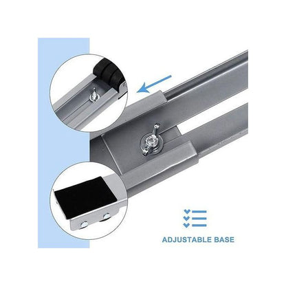 Support à roulettes extensible et réglable pour appareils électroménagers, base de chariot mobile avec télescopique, base de machine à laver pour réfrigérateurs