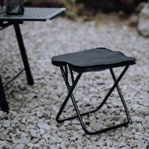 Tabouret pliant de camping ultra-compact – Léger, solide & transportable