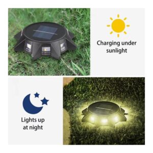 Balise Solaire LED Extérieure – Éclairage Automatique à Énergie Solaire, Étanche et Résistante