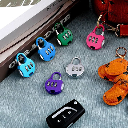 Cadenas à Combinaison rond à 3 Chiffres