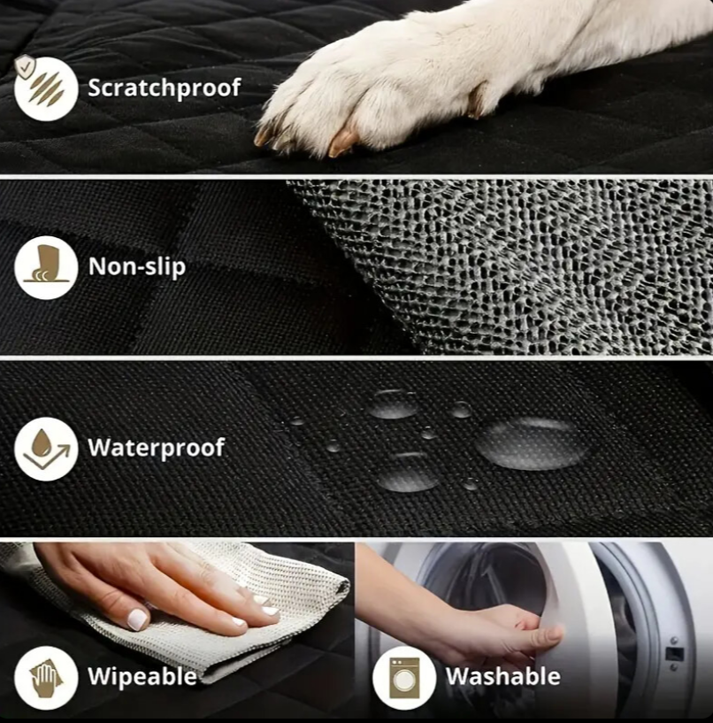 Housse de Protection pour Siège de Voiture pour Animaux de Compagnie – Sécurité et Confort en Voyage