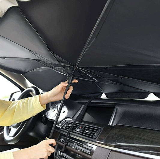 Parasol Pare-Brise Voiture – Protection Solaire Pliable, Anti-UV et Thermique pour Réduire la Chaleur à l’Intérieur du Véhicule