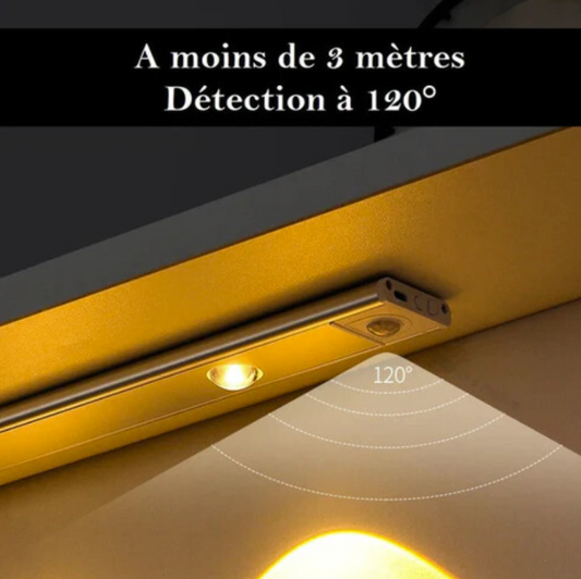 Lampe LED Rechargeable avec Capteur de Mouvement – 60 cm