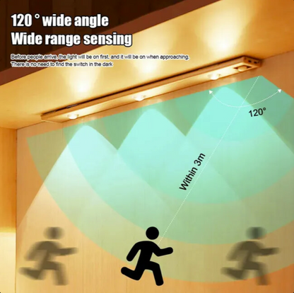 Lampe LED Rechargeable avec Capteur de Mouvement – 60 cm