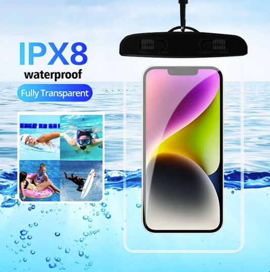 Pochette Étanche Smartphone IPX8 – Compatible jusqu’à 6,7 pouces