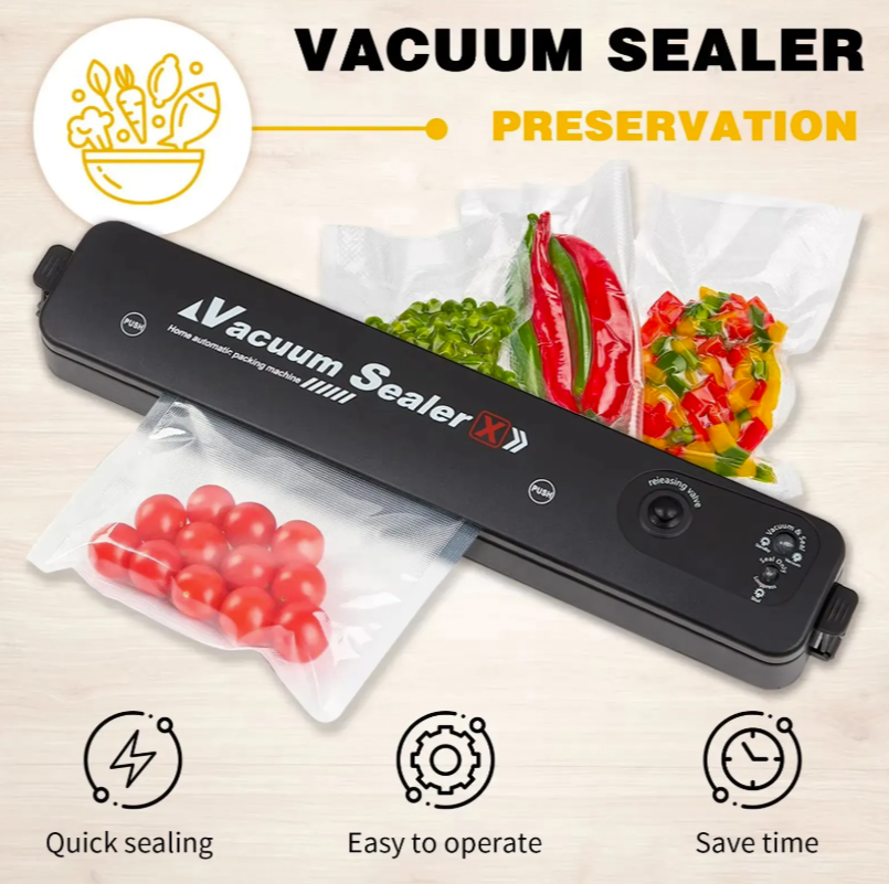 Machine de Mise Sous Vide + Sacs Offerts – Conservez Vos Aliments Plus Longtemps